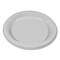Tablemate Plates, 7" dia., White, PK125 7644WH - alternate 5
